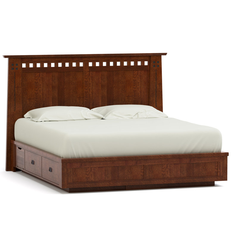 Highlands Bed - Platform/Storage, King, Onondaga