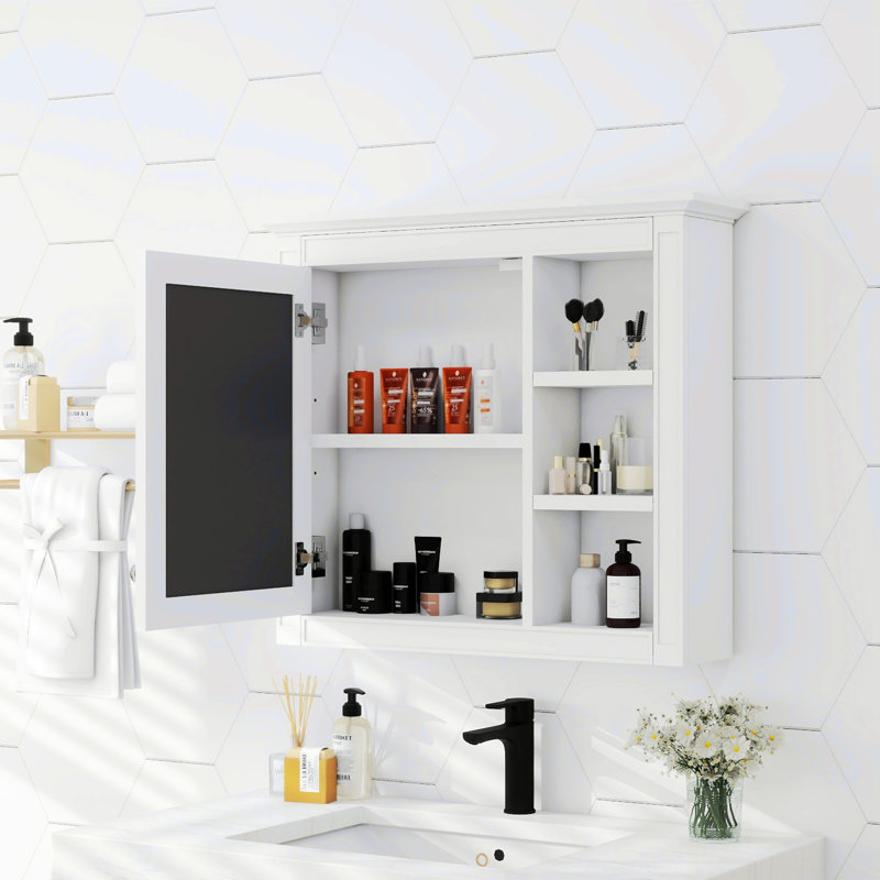 Cabine de salle de bain Jahidul, Blanc