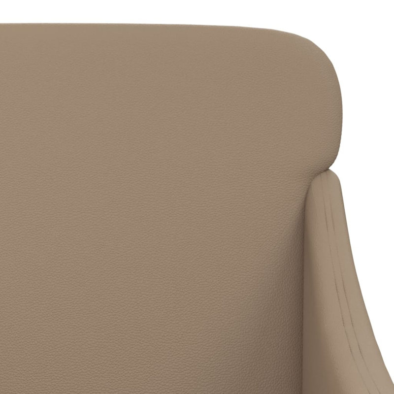 Nublin Faux Leather Armchair, Taupe