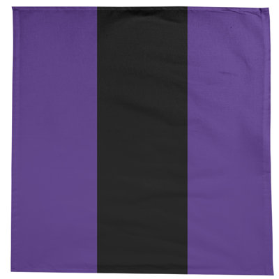 Clemson Striped Cotton Blend Tablecloth