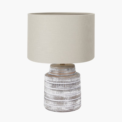 Wood Table Lamp