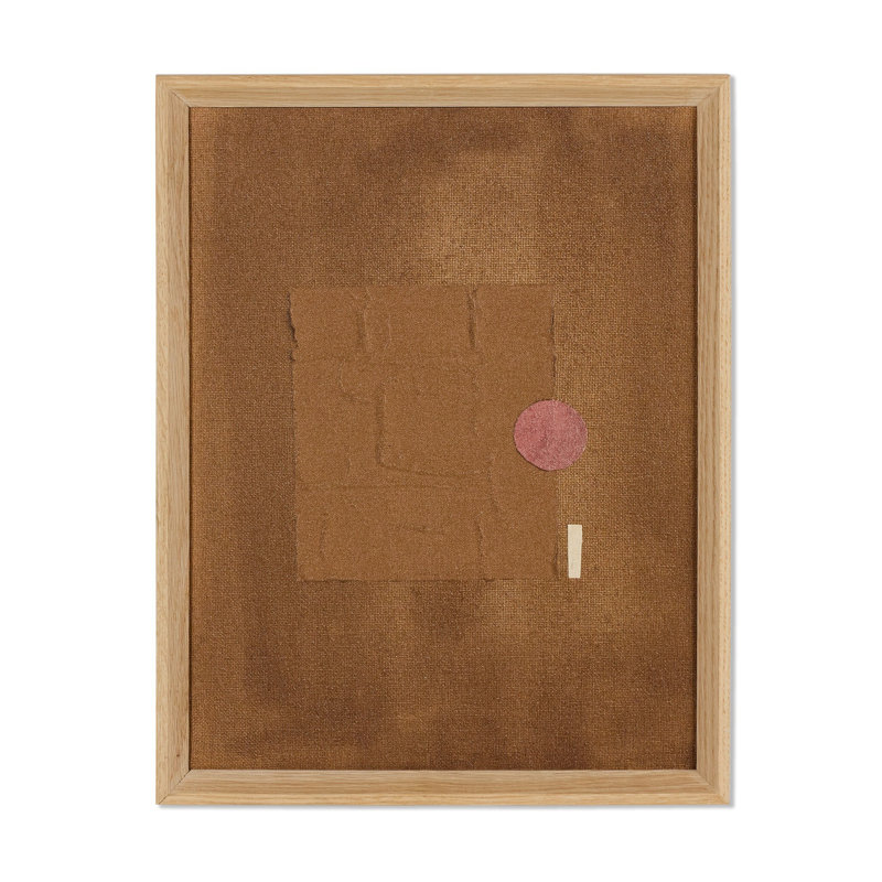 Orbit Vol. 2 # 5 - Ocre par Jade Dacay, H 32" x W 24"