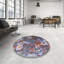 Tapis rouge / bleu / gris-214108898