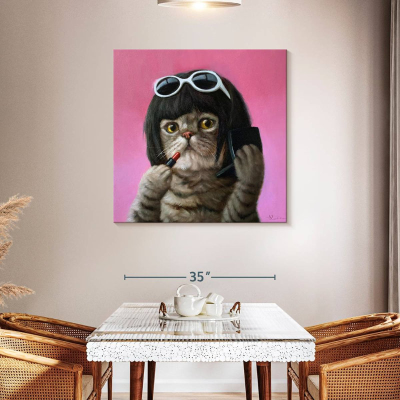 Ketti Bob Cat, 39" H x 39" W