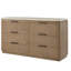 Commode - Façades de tiroirs en corde - Caramel