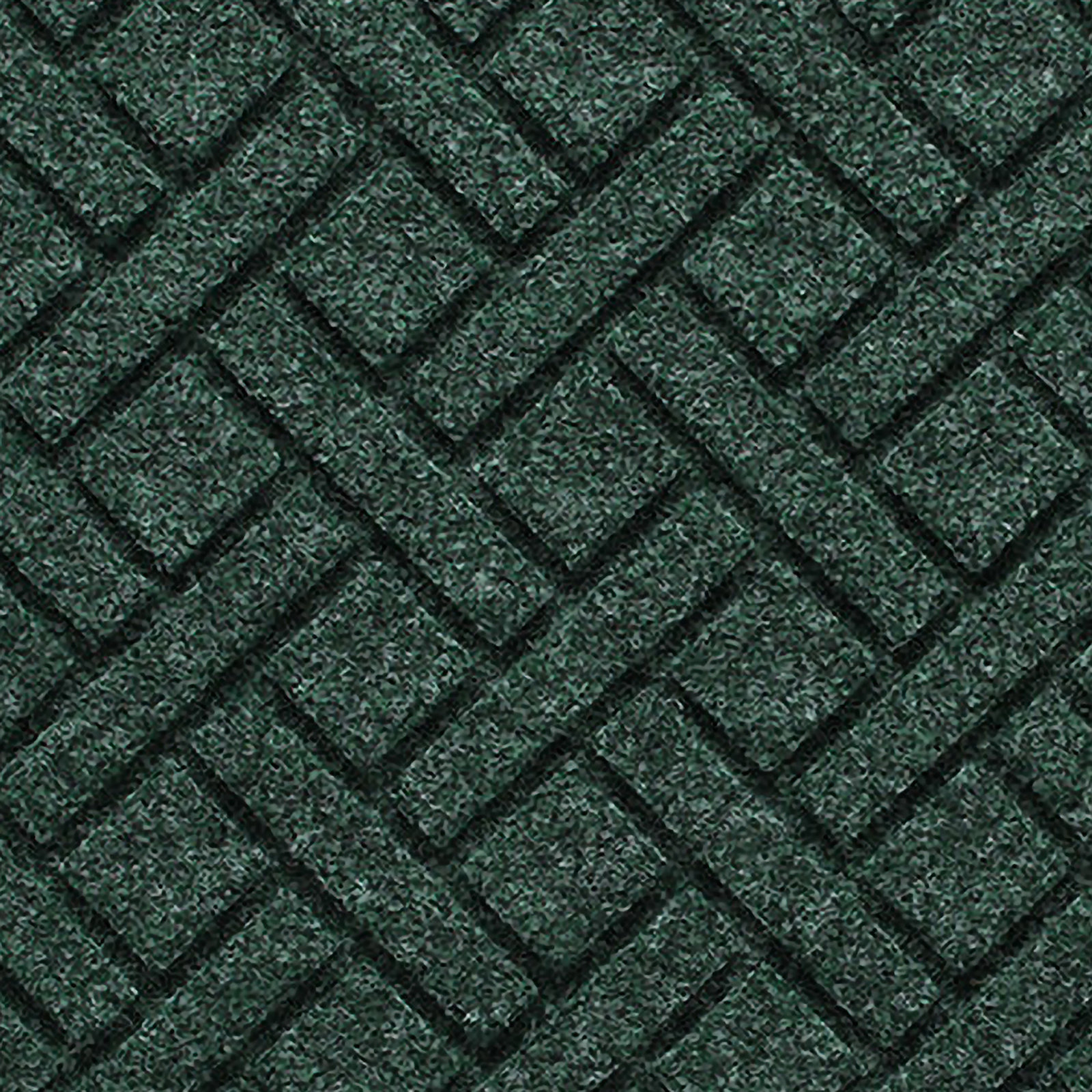 WaterHog Lattice Non-Slip Doormat, 0.375" H x 60" W x 36" D, Evergreen
