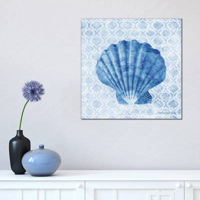 Seashell I 1 Piece Wrapped Canvas Painting