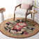 Hogle Hand Hooked Wool Floral Rug