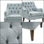Chaise d'appoint Madison Park Qwen Dusty-131227397
