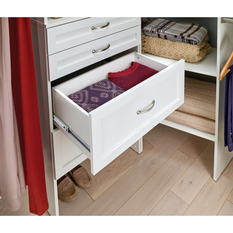 Ensemble de tiroir traditionnel 25 "x 10" SuiteSymphony, Blanc pur