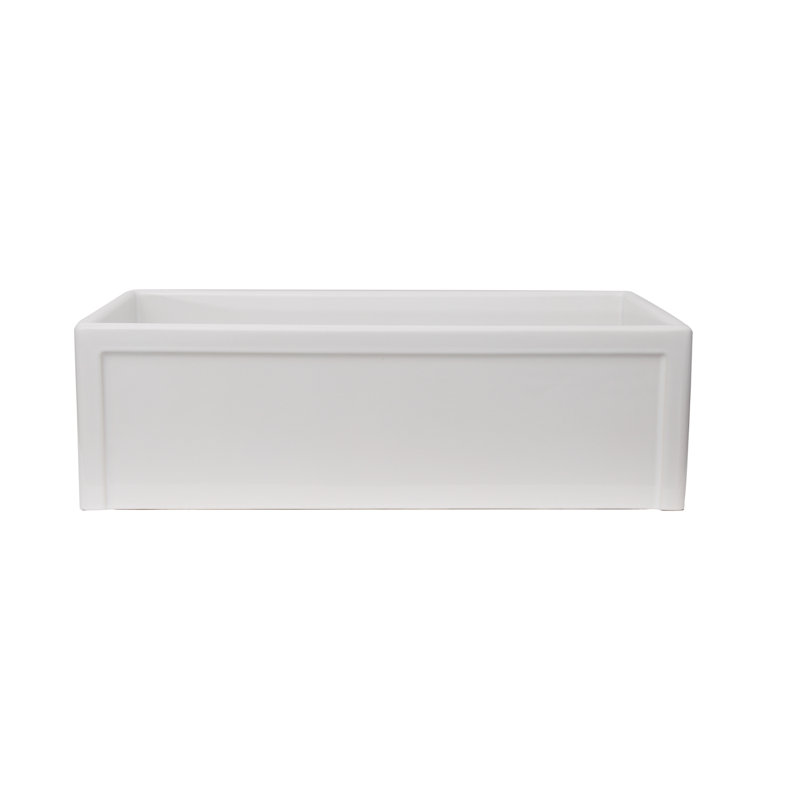 33'' L Farmhouse / Apron Single Bowl Fireclay Kitchen Sink