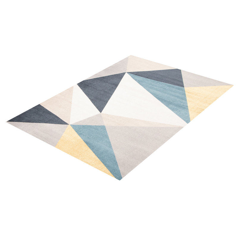 John-Thomas Abstract Indoor Rug, Rectangle 5' x 7'