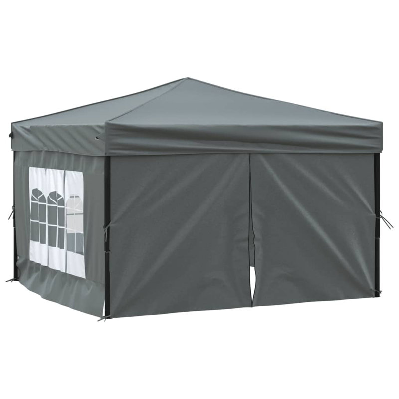 Aliodija 3m x 3m Steel Patio Gazebo, Grey