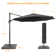 132'' Cantilever Umbrella with a Base