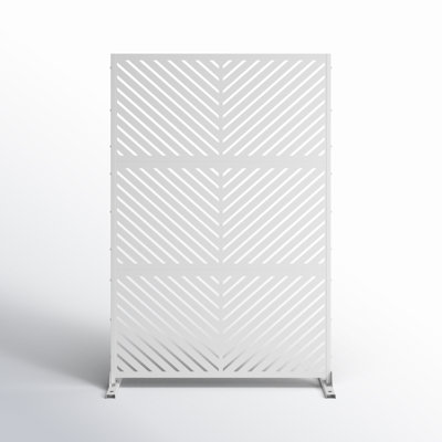 Harmon 4 ft. W Laser Cut Metal Privacy Screen