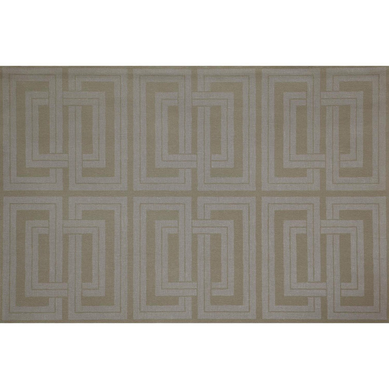 Papier peint géométrique Candice Olson, Argent/blanc