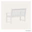 Banc de jardin POLYWOOD-9706256-9706257