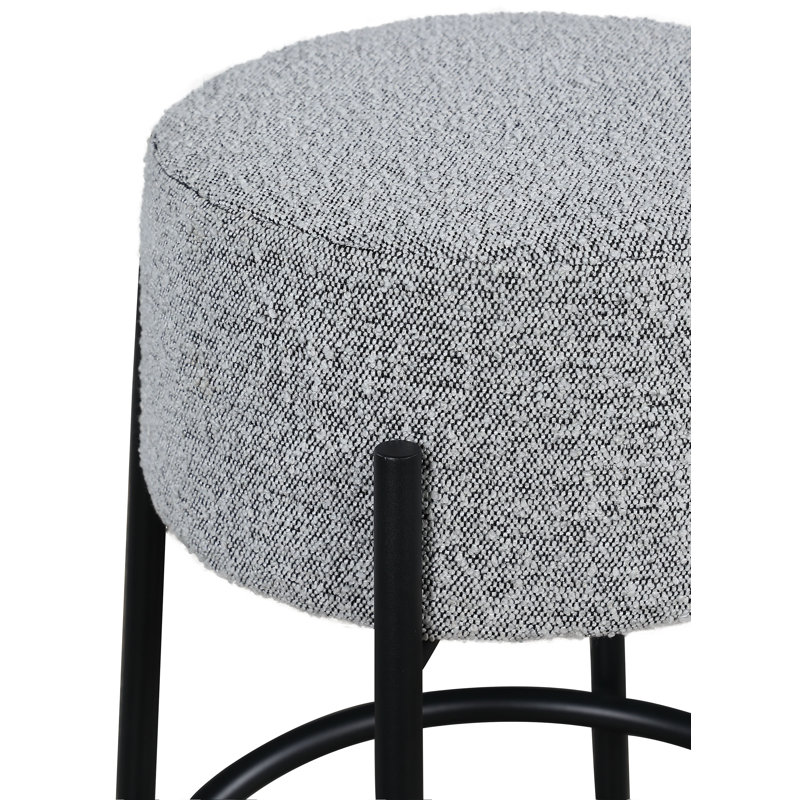 Tabouret de comptoir Avalon, Gris, Tabouret de bar (siège d'une hauteur de 30,4 po)