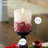 Flameless Pillar Candle with Plastic Holder