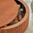 31.49" Wood Round Coffee Table For Living Room, Fluted Circle Coffee Table With Storage, Modern Handcraft Coffee Table For Apartment, Easy Assembly( 31.49"x31.49"x15.74")-1299988429
