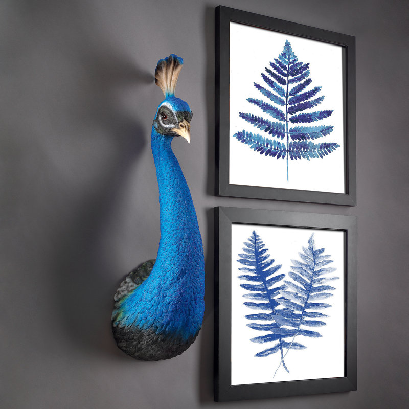 Wall sculpture Priaed Peacock