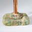 Genuine Garnet Bonsai Gemstone Tree On Fluorite Base