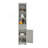 Tall Bathroom Cabinet, Freestanding Storage Cabinet With Drawer, MDF Board, Adjustable Shelf-1571188072