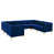 Velours bleu marine est en rupture de stock