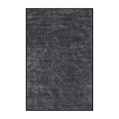 Tapis contemporain noir