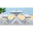 Marina 4 - Person Acacia Wood Patio Dining Set with Rectangular Table-38808255