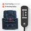 Petit fauteuil inclinable électrique à double moteur avec massage et chaleur, appui-tête réglable-1184269827