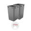 Poubelle de remplacement en polymère Rev-A-Shelf-96003671-96003677