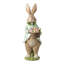 Décoration de table en forme de lapin de Pâques avec fleurs 15,75 "H