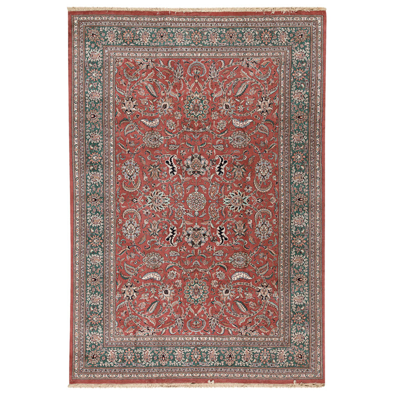 One-of-a-Kind 9'7" x 14'3" Hand Knotted Area Rug
