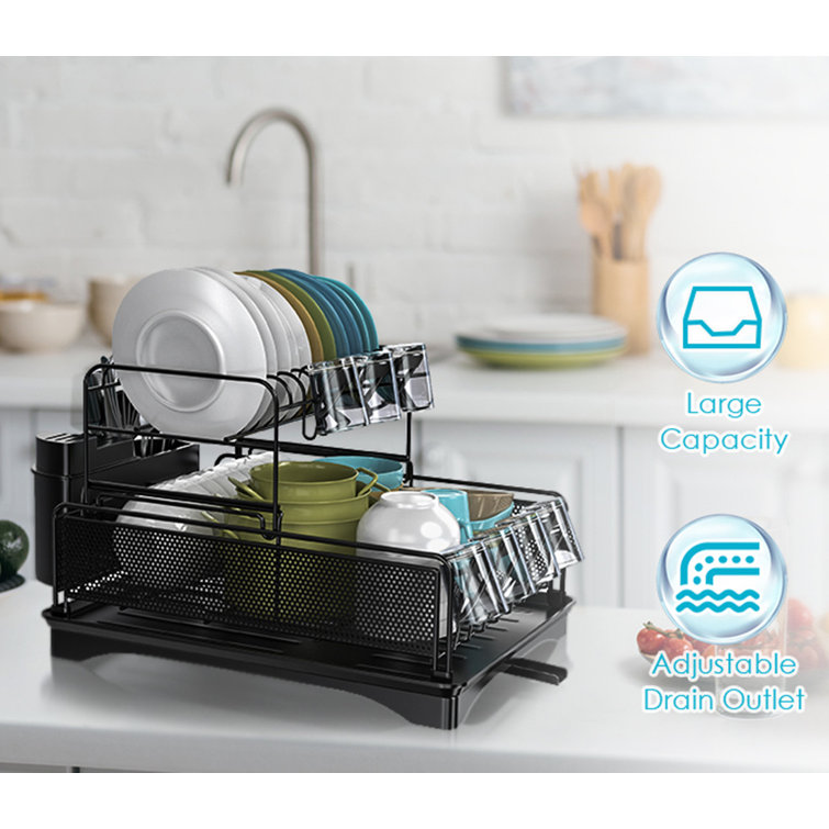 https://assets.wfcdn.com/im/03503497/resize-h755-w755%5Ecompr-r85/2222/222231628/Metal+2+Tier+Dish+RackWith+Drainboard+With+Adjustable+Swivel+Spout.jpg