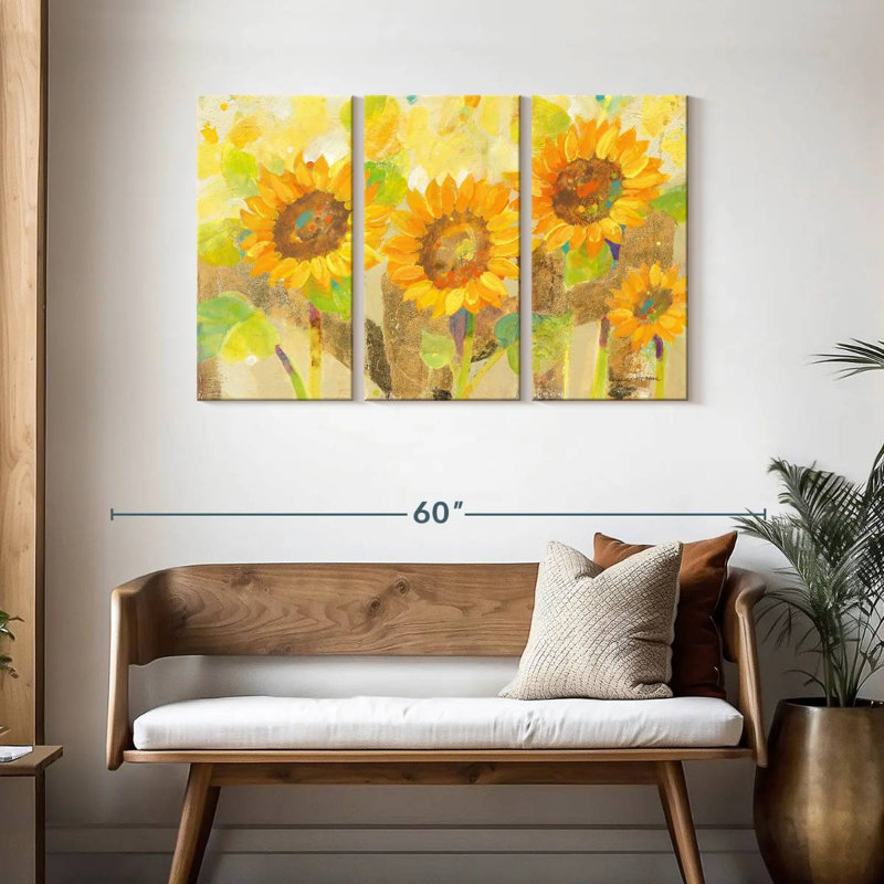 Harnek Turn To The Sun, 28" H x 45" W