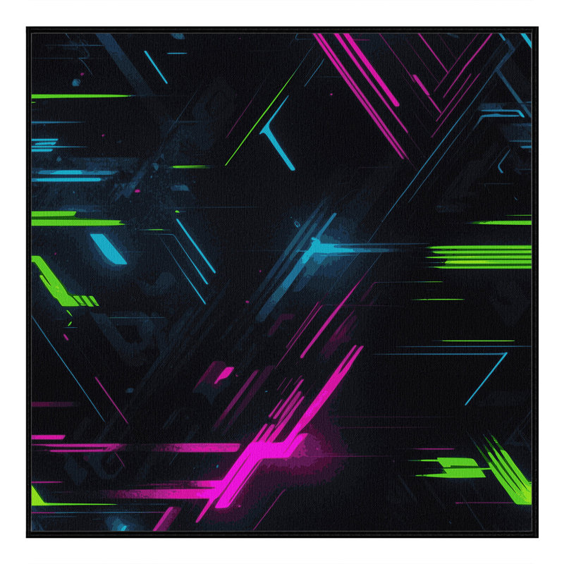 Dynamic Glow Rug, Square 6'