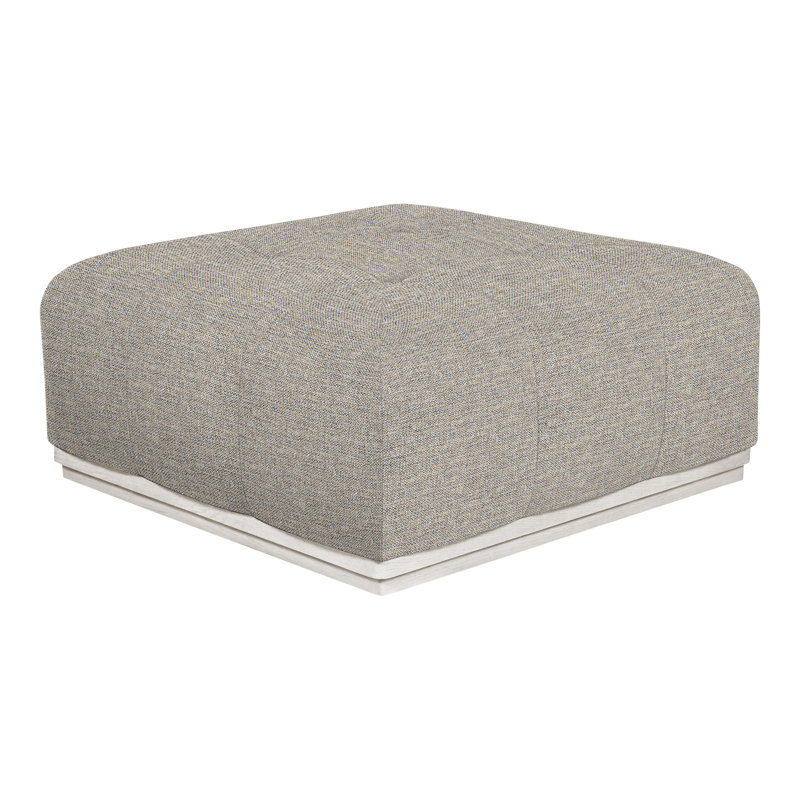 Denison By Thom Filicia Square Ottoman, Impala Storm, Casa Blanca