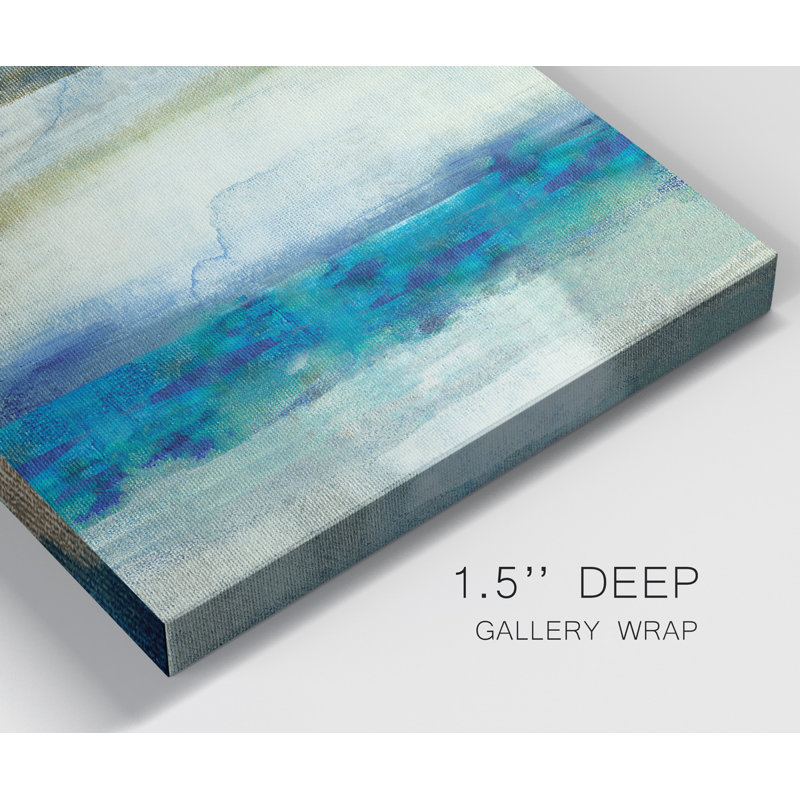 «Sand Lake Summer I», ensemble de 2 reproductions d'art sur toile tendue, H 24 po x l 48 po x P 1 po