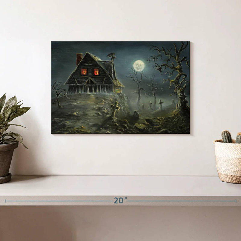 Kelan Haunted Hill House, 8" H x 12" W