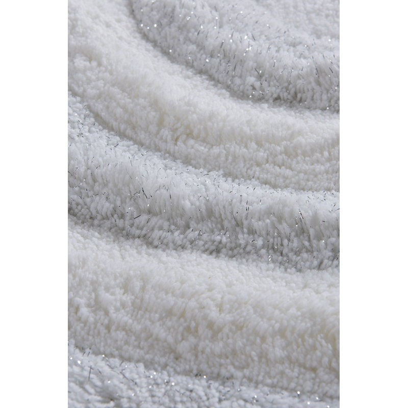 Tapis pour salle de bain Marmaduke, Blanc