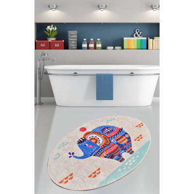 Tapis de bain antibactérien antidérapant, 100% polyester, 31,5 po x 47,2 po | Hauteur des poils: 0,4 po, 20,5 oz / verge carrée | Lavable à la machine, facile d'entretien, parfait pour la sécurité et le confort de la salle de bain, doux et durable