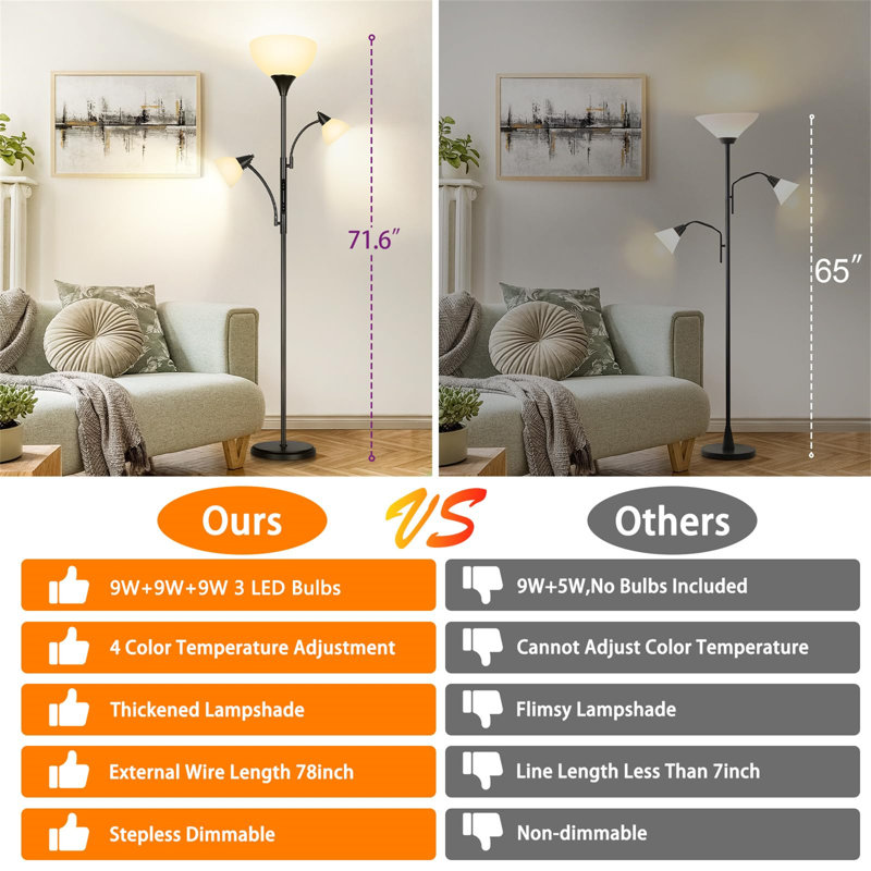 180cm Tree Floor Lamp