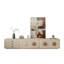 Meuble télé moderne en bois manufacturé beige-1750856212