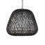 Luminaire suspendu noir Osbert