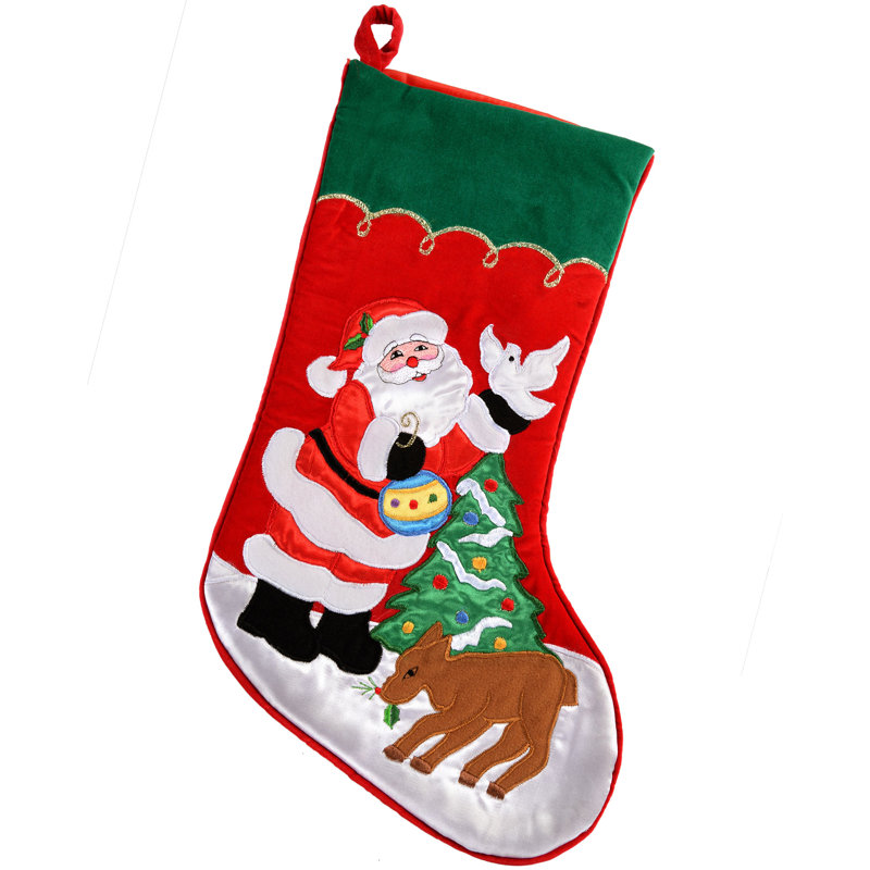 48cm Fabric Stocking