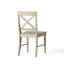Ensemble de chaises de salle à manger en bois d'acacia, 2 pièces-118734920