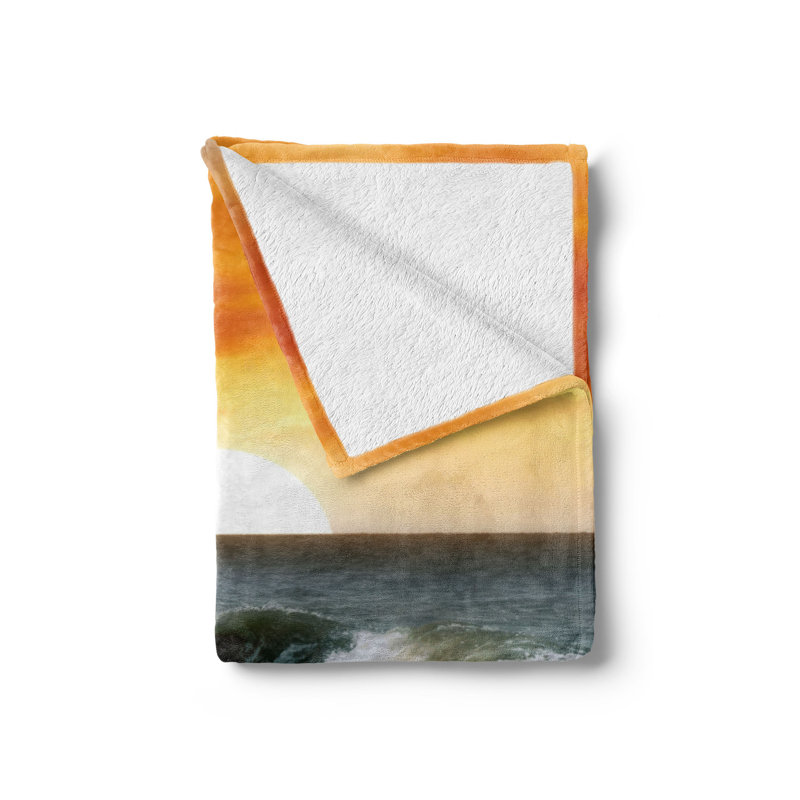 Hand Woven Throw Blanket, 50" x 70"