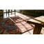 Small Square Antique Tribal Early 19th Century Turkish Kula Knotted Rug