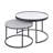 Eddyville Frame 2 Piece Round Nesting Tables-1116101246-1178647748
